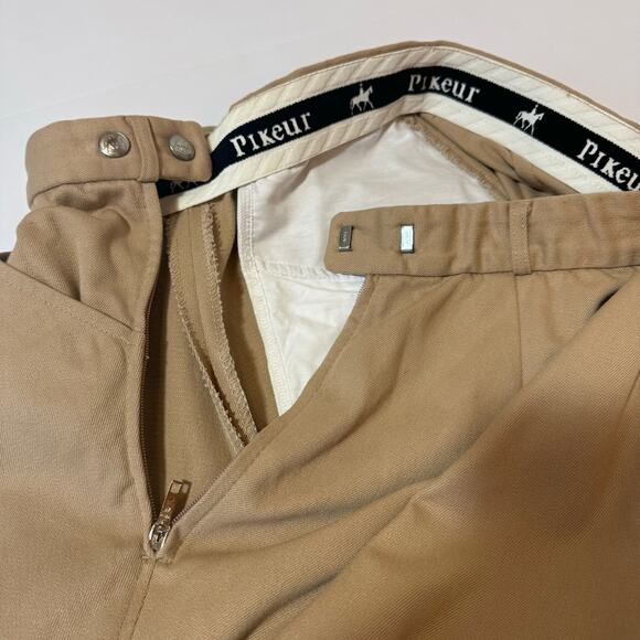 PIKEUR Women's Knee Patch Breeches Horse Riding Pants Size 28L - Picture 9 of 9